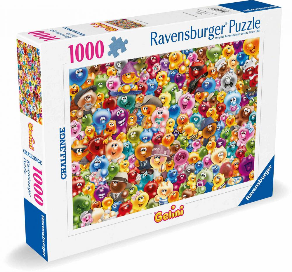 1000 Teile Ravensburger Puzzle Challenge Gelini Ganz viel Gelini 12000493