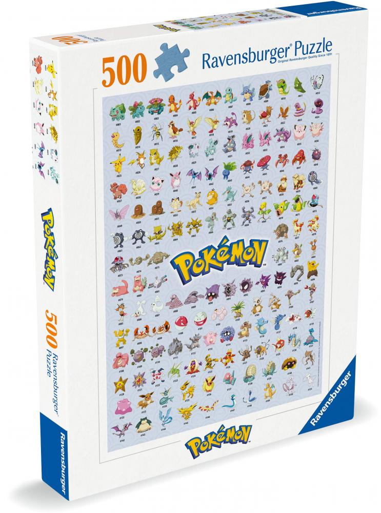 500 Teile Ravensburger Puzzle Pokémon 12000511