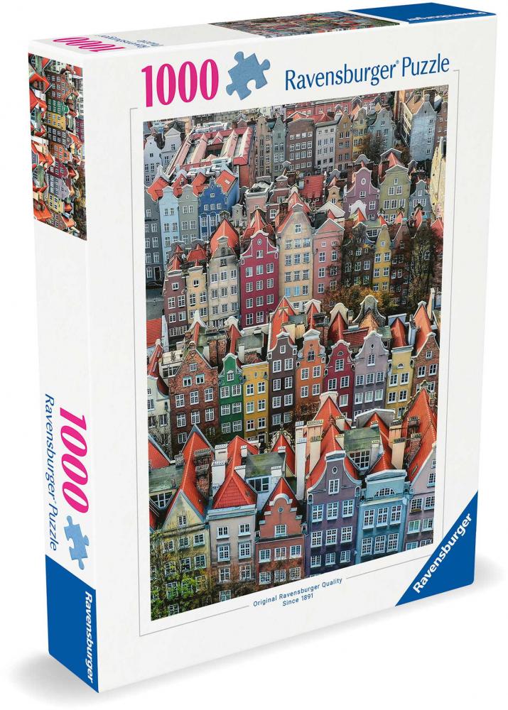 1000 Teile Ravensburger Puzzle Danzig in Polen 12000520