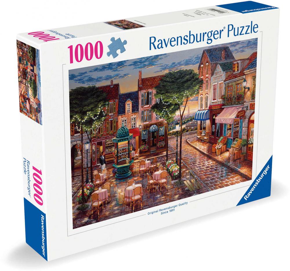 1000 Teile Ravensburger Puzzle Gemaltes Paris 12000521