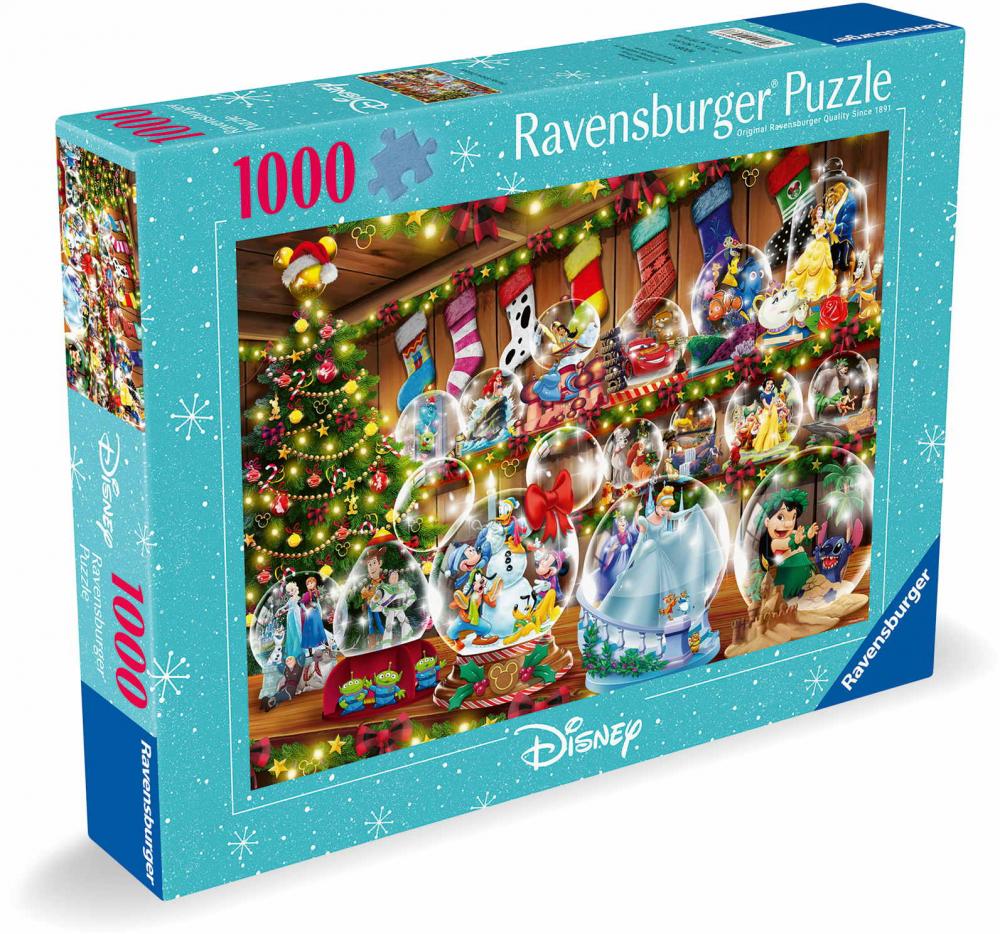 1000 Teile Ravensburger Puzzle Disney Classics Schneekugelparadies 12000537