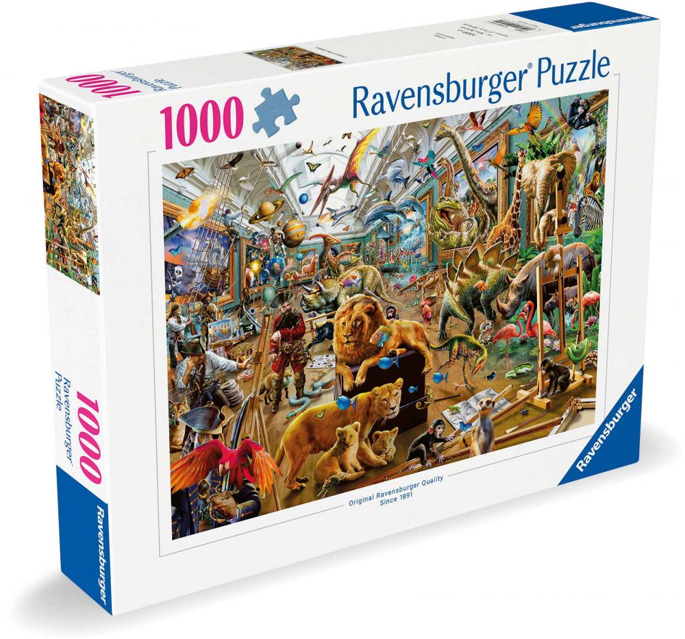 1000 Teile Ravensburger Puzzle Chaos in der Galerie 12000570