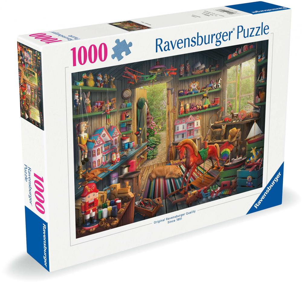 1000 Teile Ravensburger Puzzle Spielzeug von damals 12000576