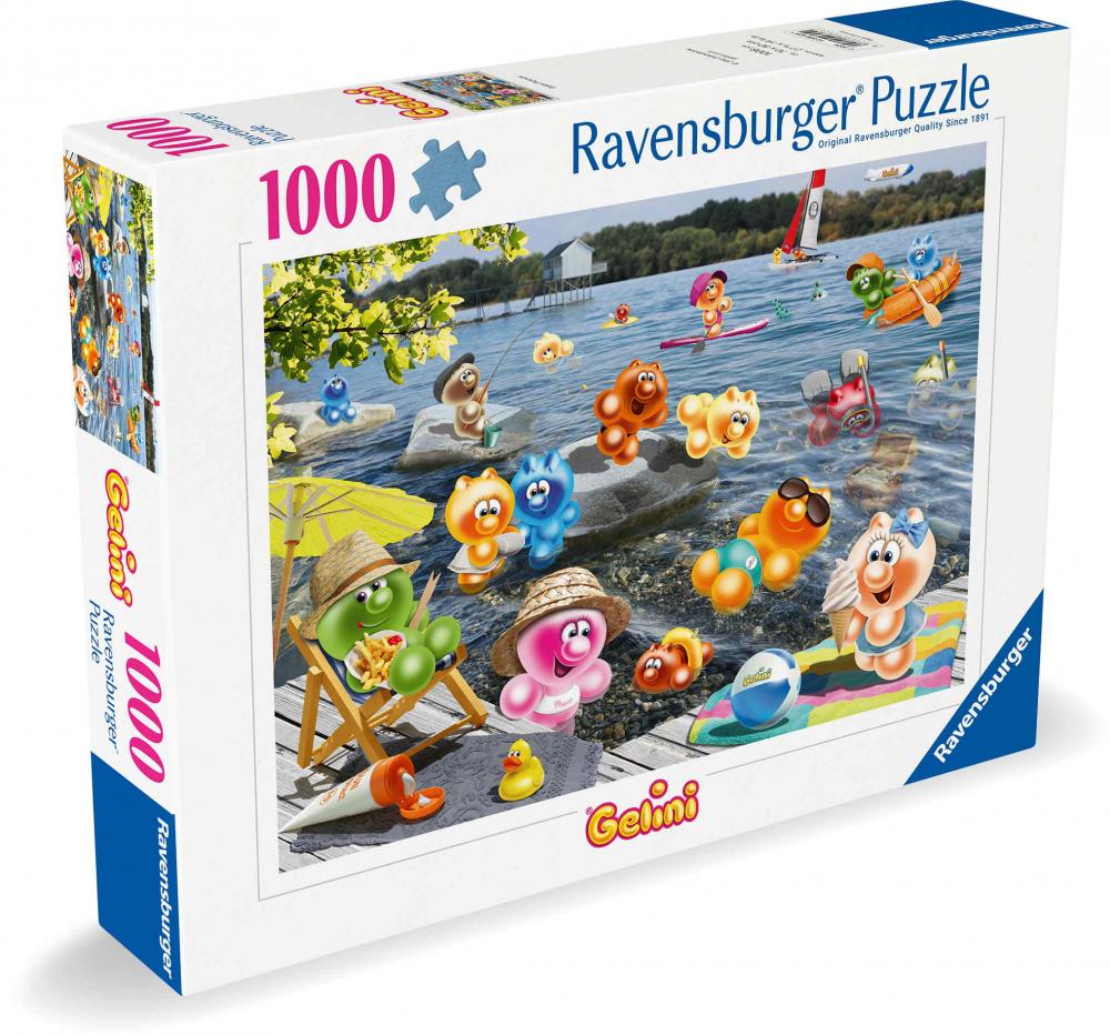 1000 Teile Ravensburger Puzzle Gelini Seepicknick 12000625