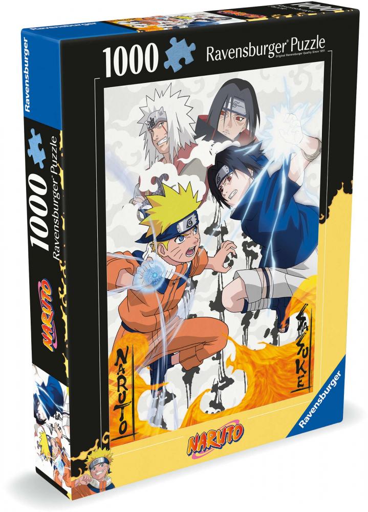 1000 Teile Ravensburger Puzzle Naruto vs. Sasuke 12000627