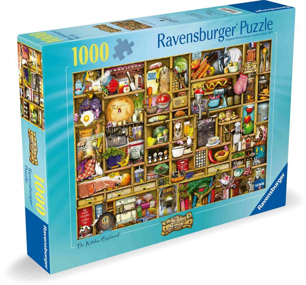 1000 Teile Ravensburger Puzzle Colin Thompson Kurioses Küchenregal 12000652