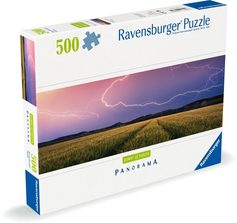 500 Teile Ravensburger Puzzle Panorama Sommergewitter 12000685