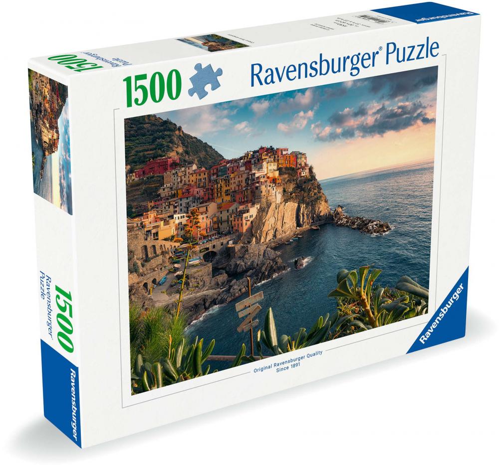 1500 Teile Ravensburger Puzzle Blick auf Cinque Terre 12000705