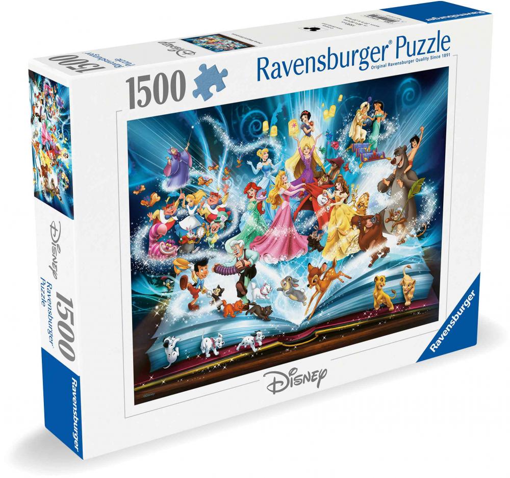 1500 Teile Ravensburger Puzzle Disney´s magisches Märchenbuch 12000710