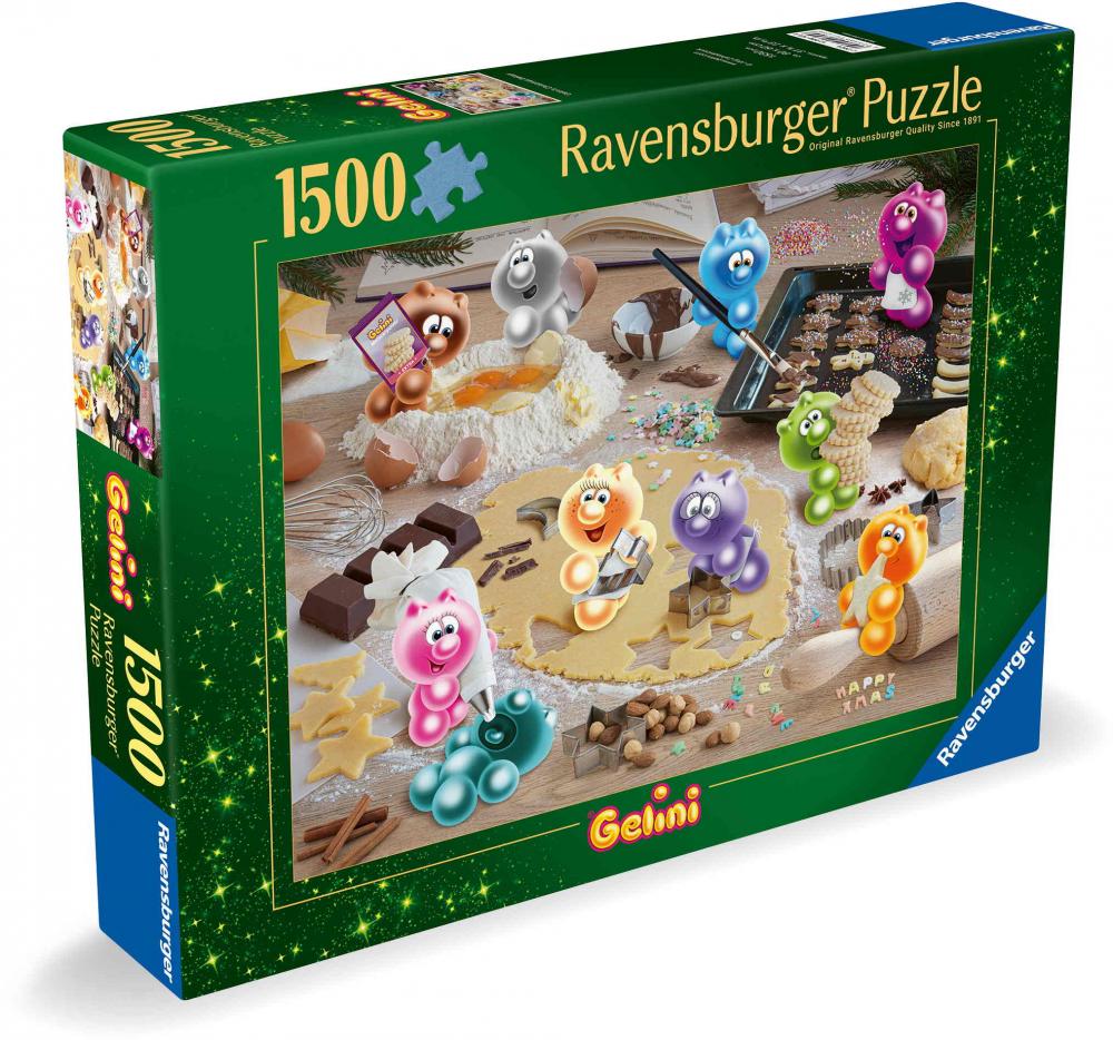 1500 Teile Ravensburger Puzzle Gelinis Weihnachtsbäckerei 12000725