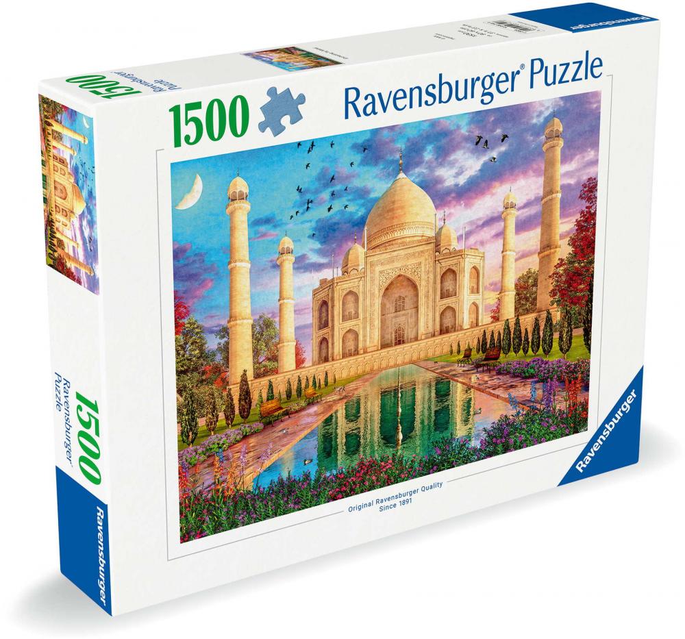 1500 Teile Ravensburger Puzzle Bezauberndes Taj Mahal 12000741