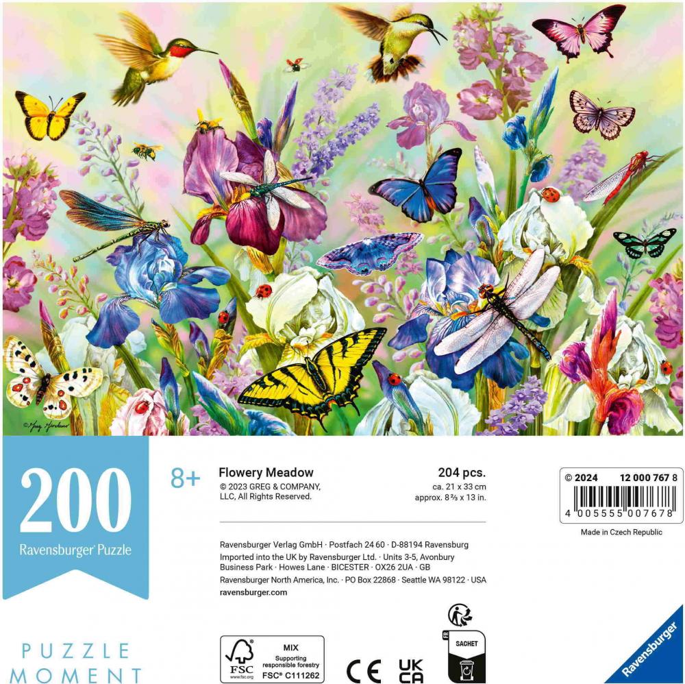 200 Teile Ravensburger Puzzle Moment Flowery meadow 12000767