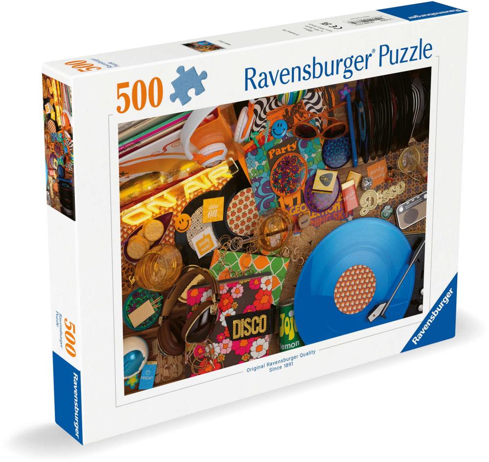 500 Teile Ravensburger Puzzle Hallo Vinyl! 12000773