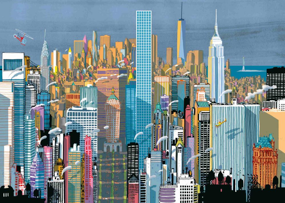 1000 Teile Ravensburger Puzzle I am New York 12000784