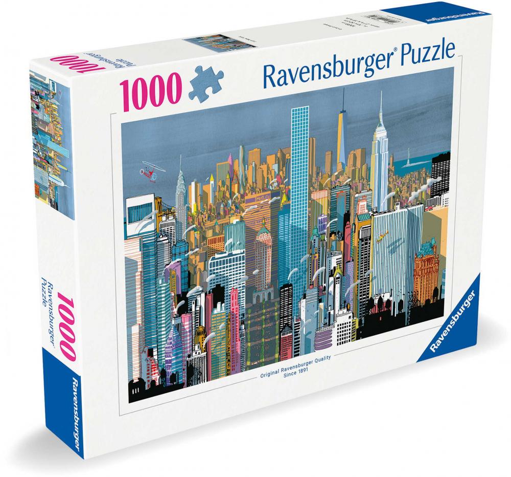 1000 Teile Ravensburger Puzzle I am New York 12000784