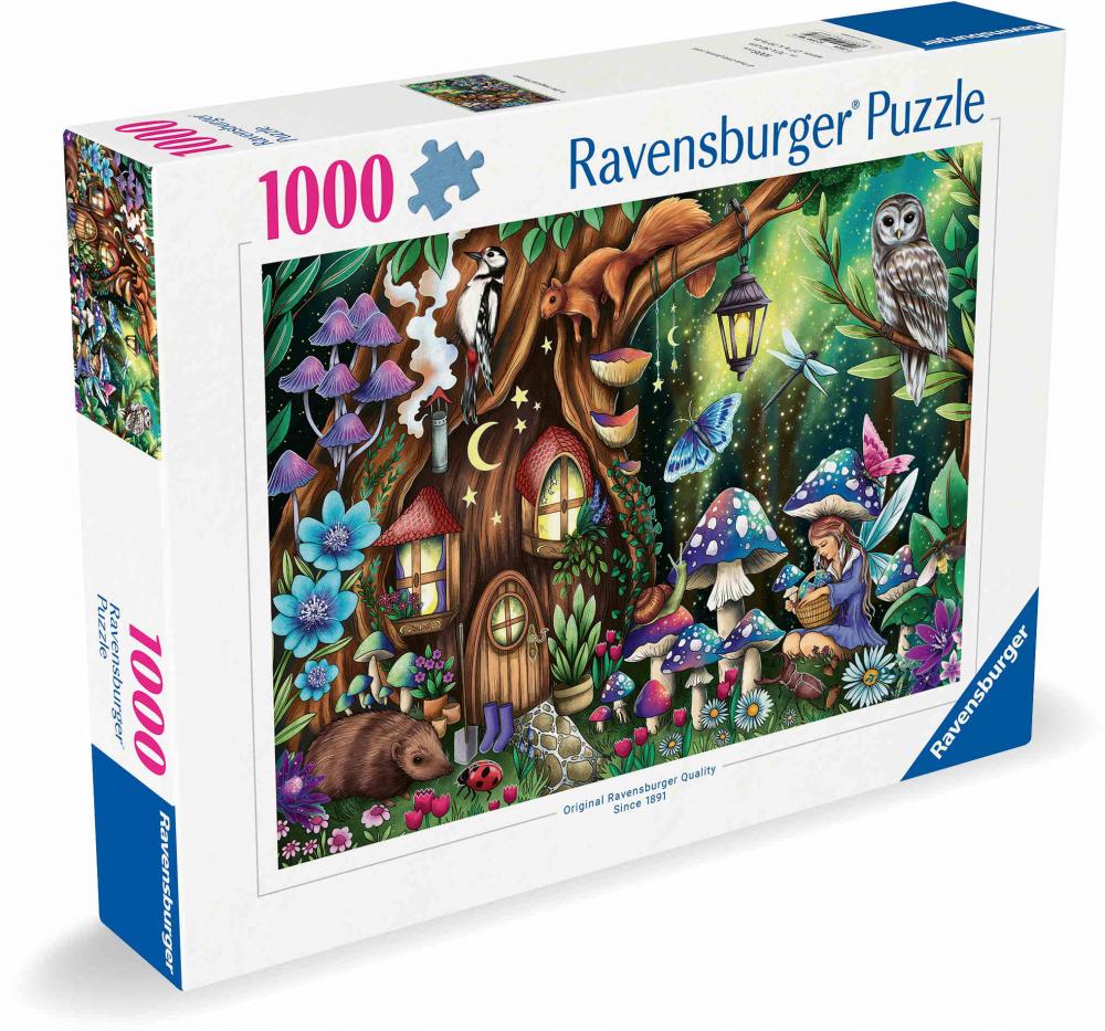 1000 Teile Ravensburger Puzzle Im Feenland 12000786