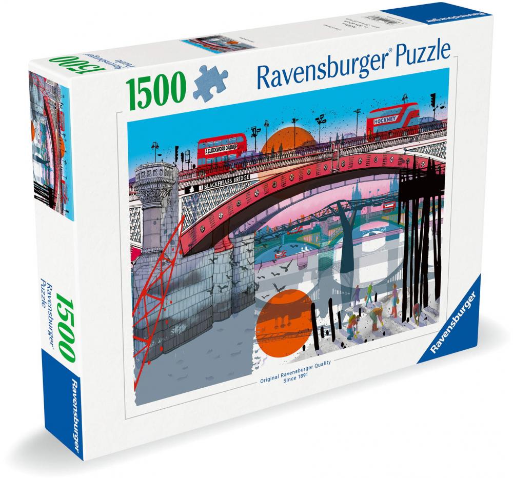 1500 Teile Ravensburger Puzzle Das ist London 12000796