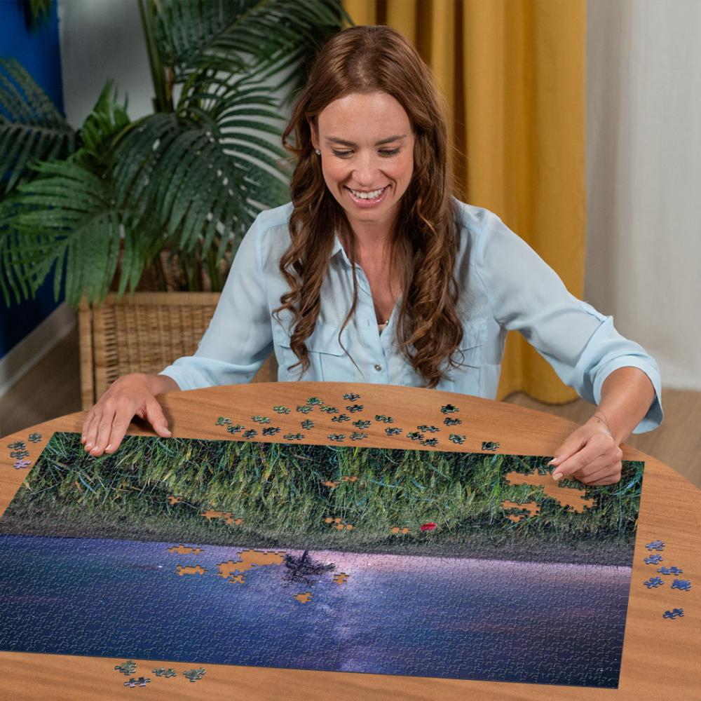 1500 Teile Ravensburger Puzzle Nachthimmel über dem Kornfeld 12000799