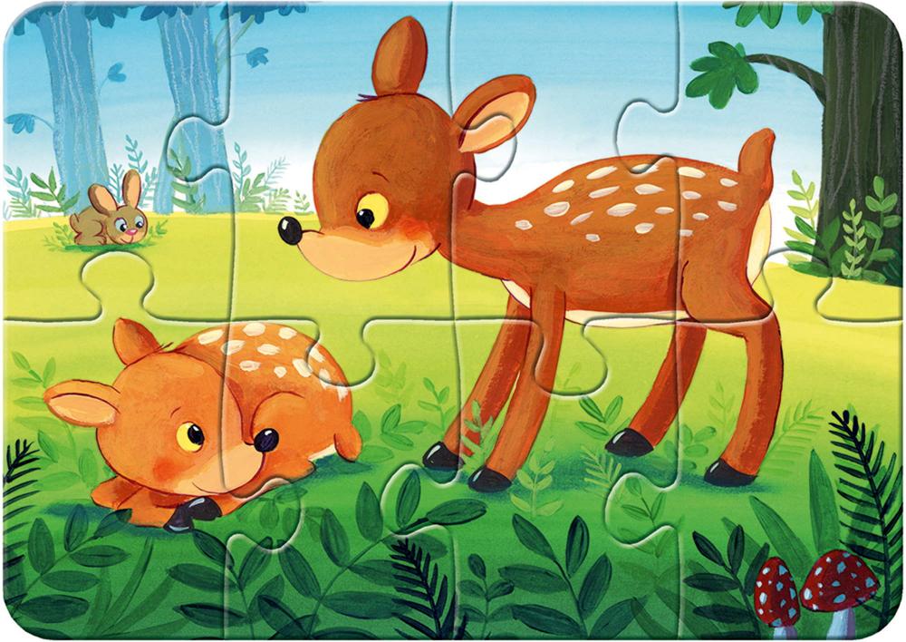 2, 4, 6, 8 Teile Ravensburger Kinder Puzzle my first puzzles Kleine Tierfamilien 12000854