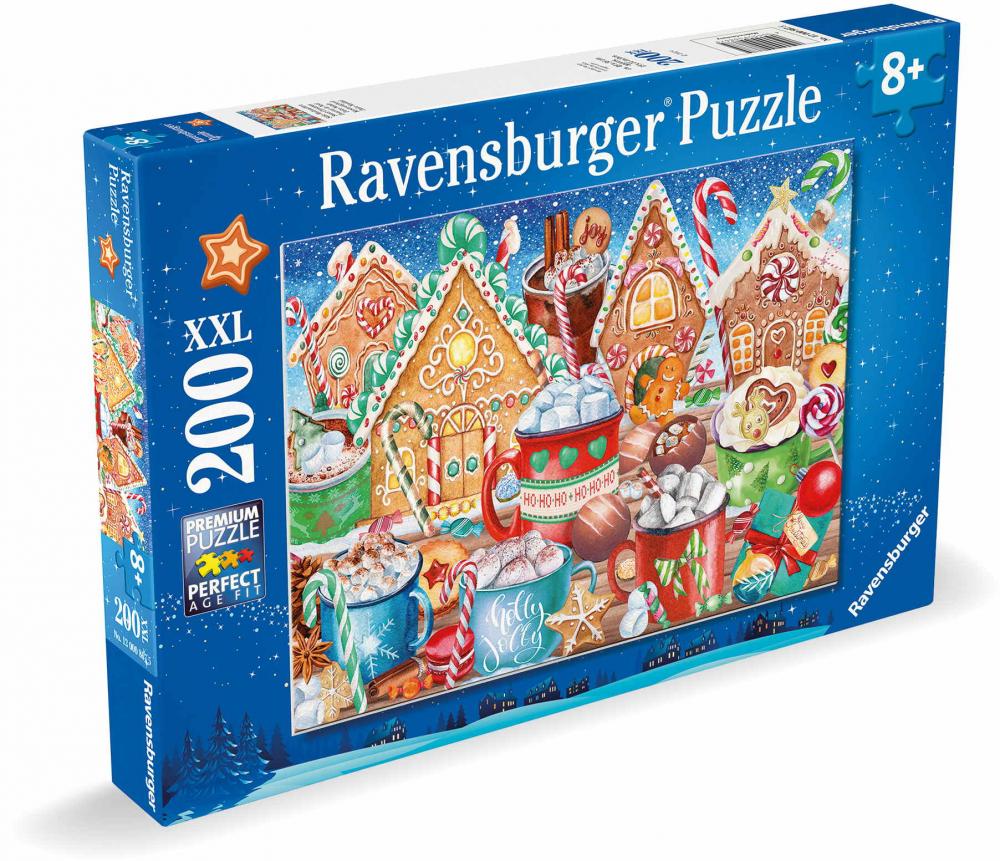 200 Teile Ravensburger Kinder Puzzle XXL Süße Weihnachten 12000867