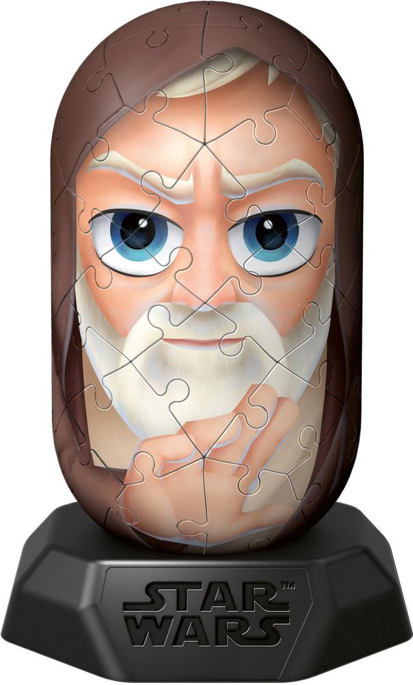 54 Teile Ravensburger 3D Puzzle Star Wars Hylkies Obi-Wan Kenobi 12001015