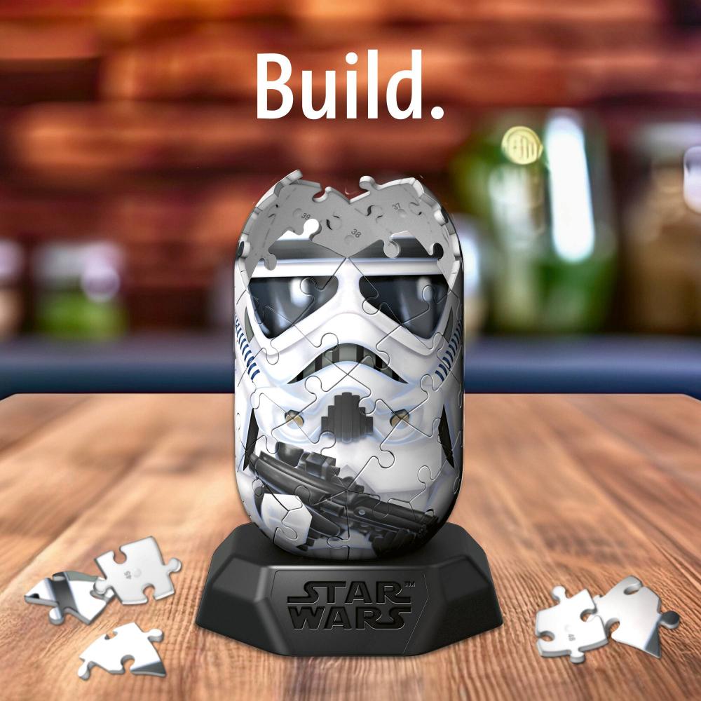 54 Teile Ravensburger 3D Puzzle Star Wars Hylkies Stormtrooper 12001017