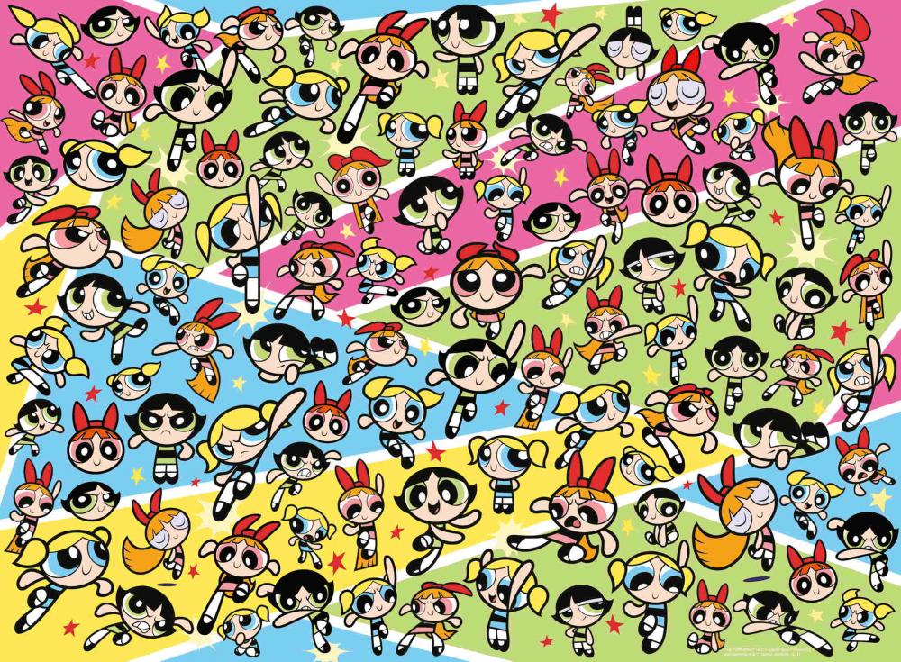 500 Teile Ravensburger Puzzle Powerpuff Girls Challenge 12001036