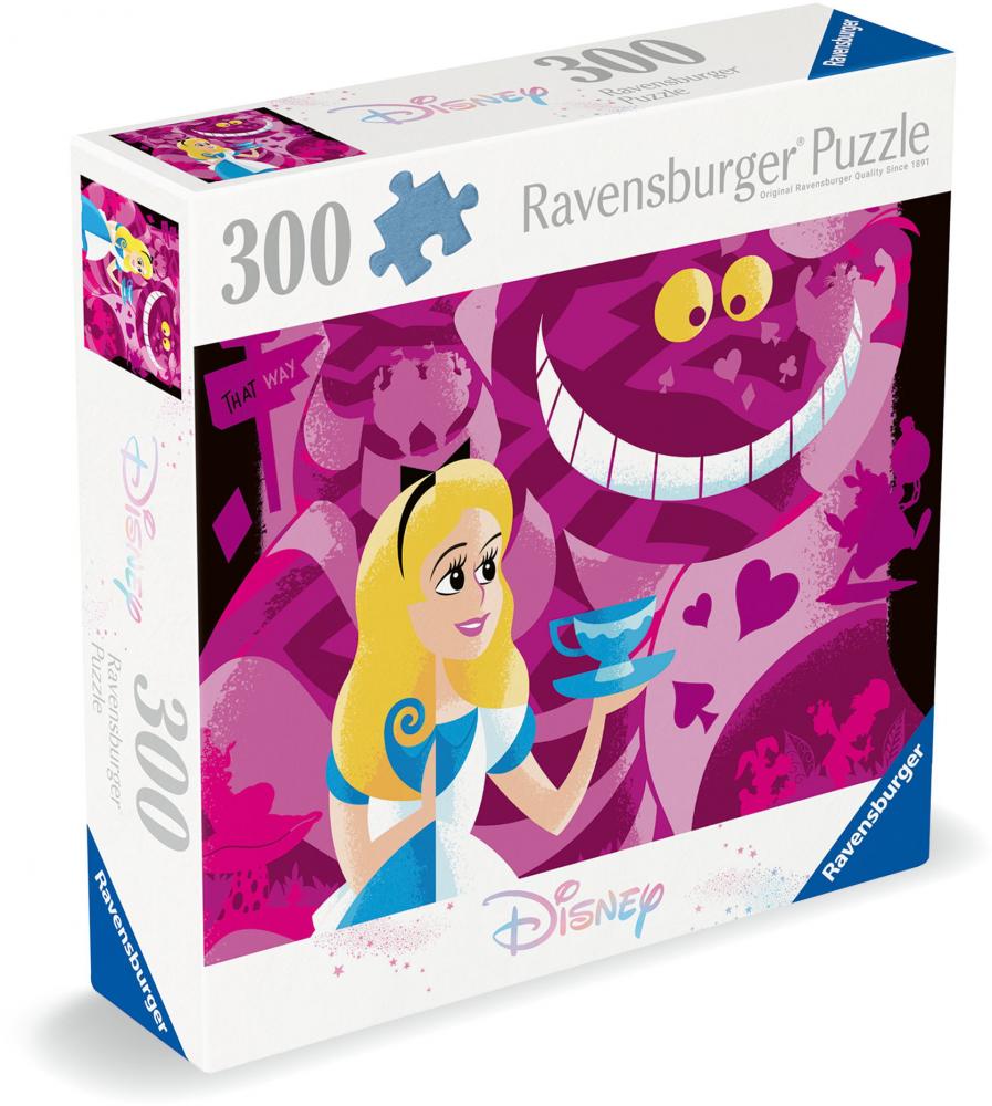 300 Teile Ravensburger Puzzle Disney 100 Collection Alice 12001046