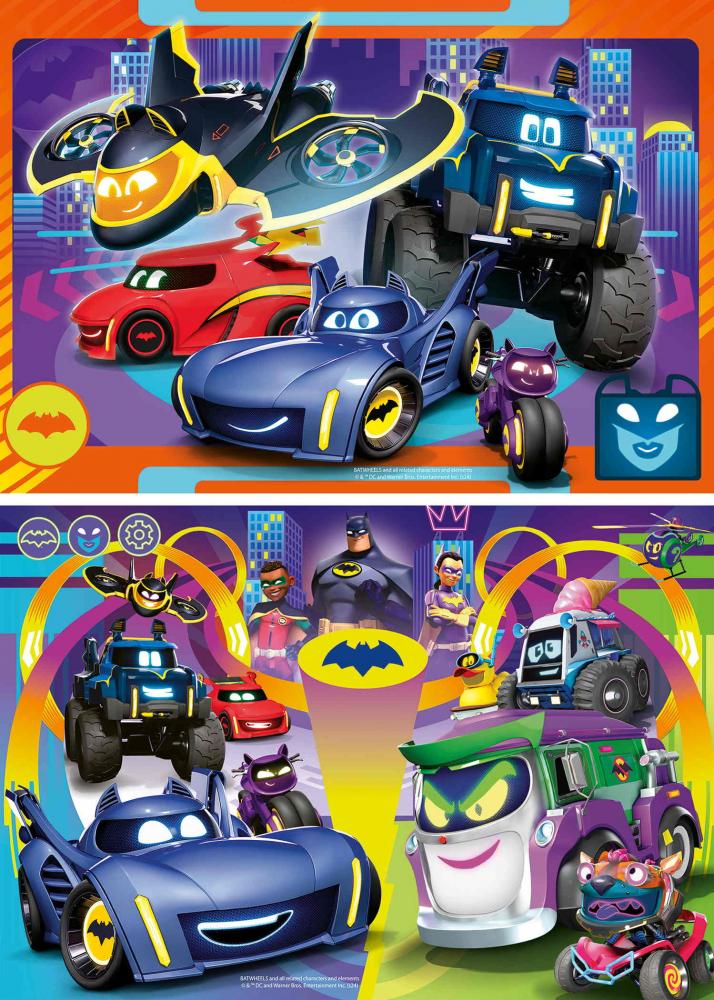 2 x 24 Teile Ravensburger Kinder Puzzle Batman Seid ihr bereit? 12001054