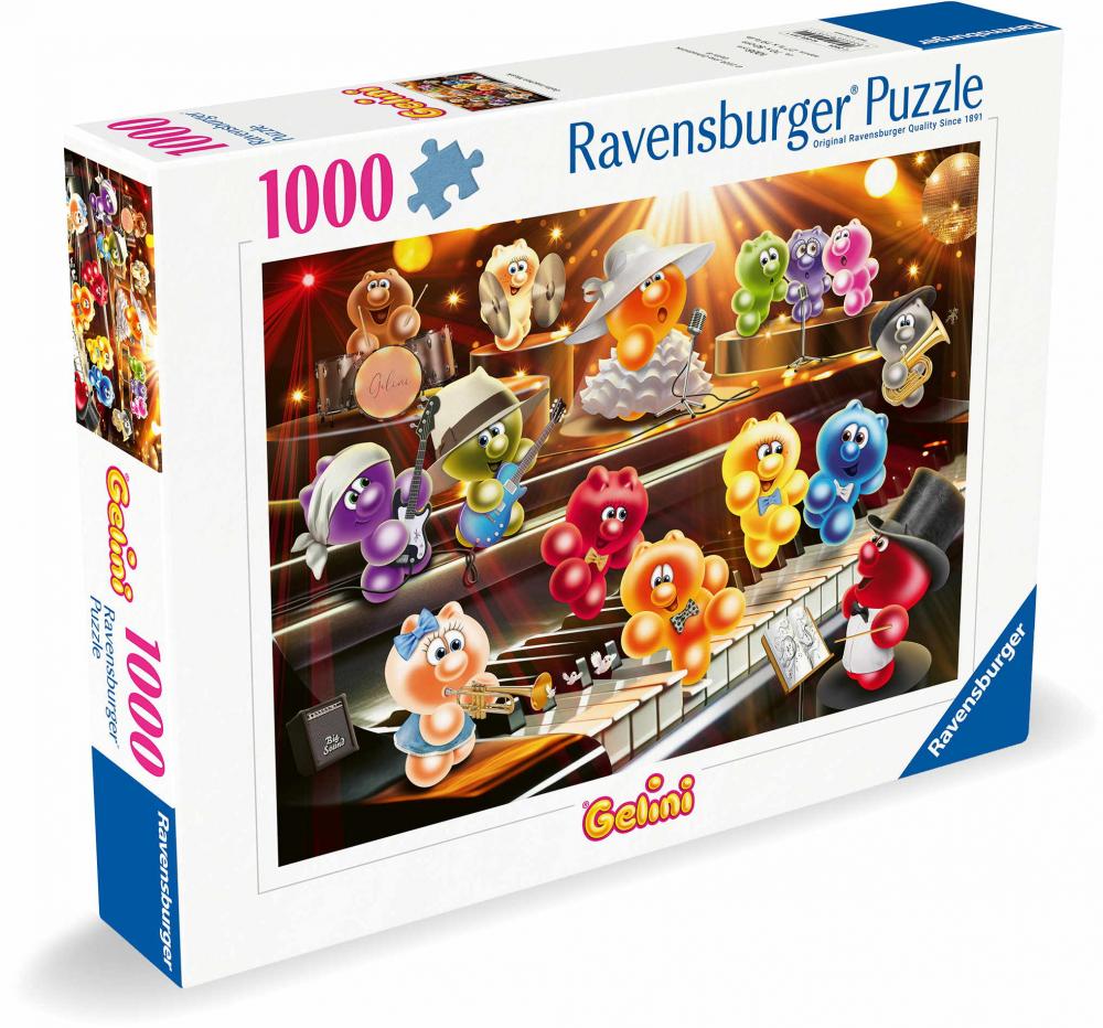 1000 Teile Ravensburger Puzzle Gelini machen Musik 12001251