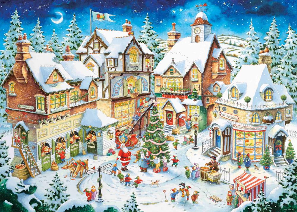 1000 Teile Ravensburger Puzzle 50th Aniv.Christmas Lim.Ed.No28 12001271