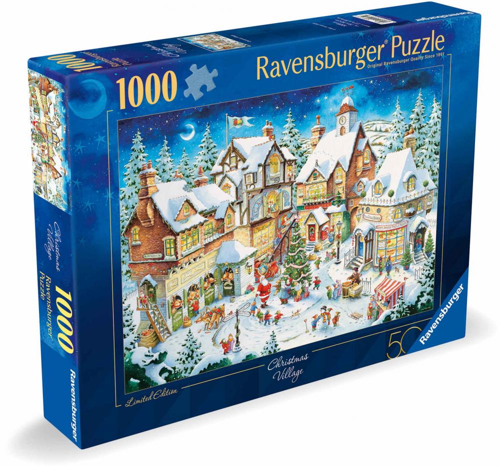 1000 Teile Ravensburger Puzzle 50th Aniv.Christmas Lim.Ed.No28 12001271