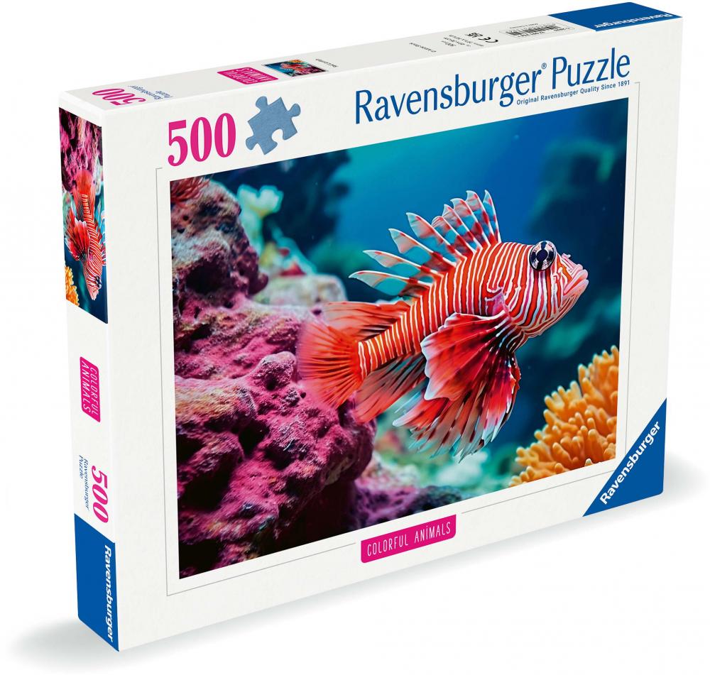 500 Teile Ravensburger Puzzle Red Lionfish 12001334