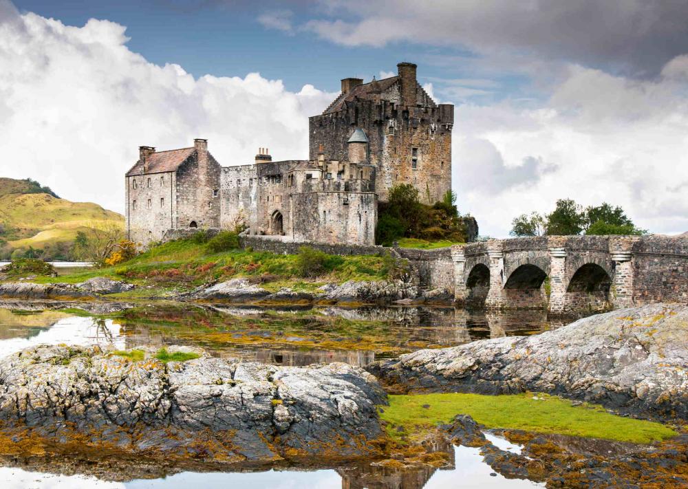 1000 Teile Ravensburger Puzzle Beautiful Castles Eilean Donan Castle Schottland 12001337