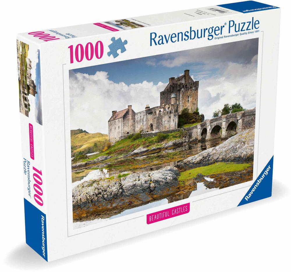 1000 Teile Ravensburger Puzzle Beautiful Castles Eilean Donan Castle Schottland 12001337