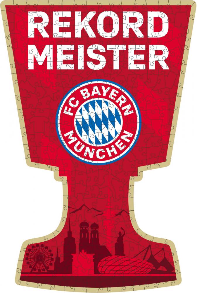 300 Teile Ravensburger Puzzle Wooden Holz FC Bayern München konturgestanzt 12001342