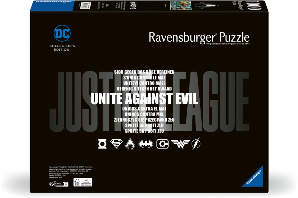 1000 Teile Ravensburger Puzzle Justice League Green Aquaman 12001346