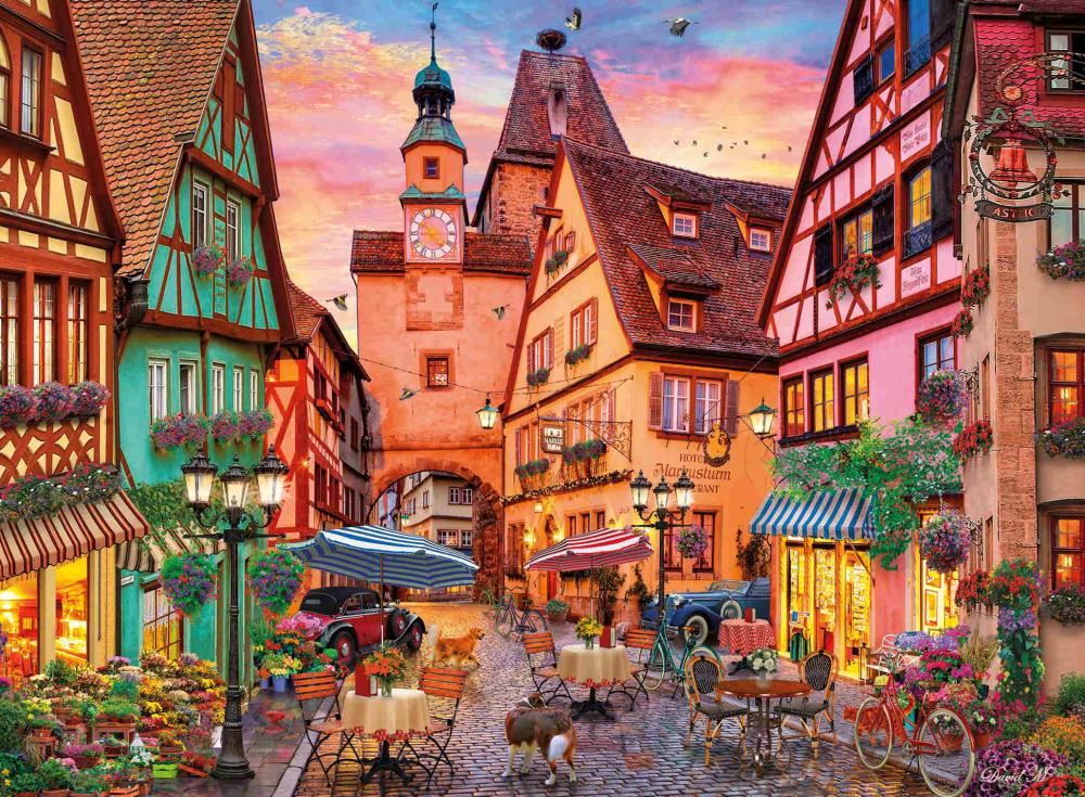 500 Teile Ravensburger Puzzle Bavarian Romance 12001381