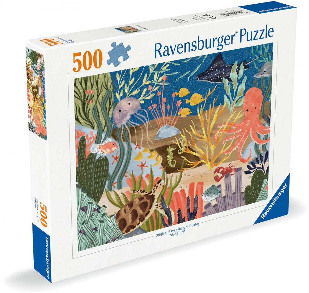 500 Teile Ravensburger Puzzle Ocean Whimsy 12001385