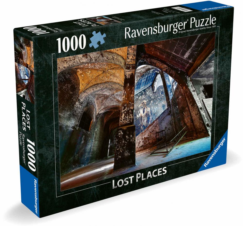 1000 Teile Ravensburger Puzzle Lost Places Alpenhaus Graffito Beelitzer Heilstätten 12001393