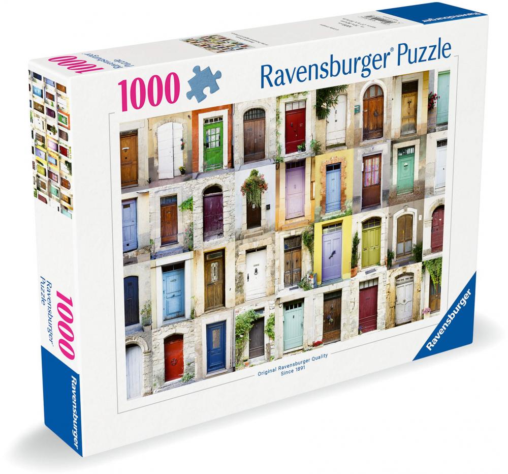 1000 Teile Ravensburger Puzzle Beautiful Doors in the Provence region of France 12001437