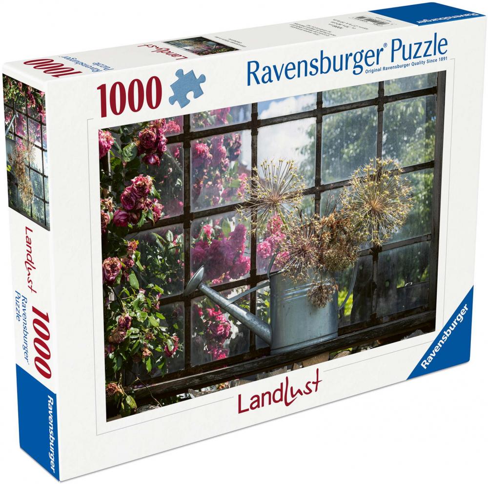 1000 Teile Ravensburger Puzzle Landlust Getrockneter Allium in der Gießkanne 12001631