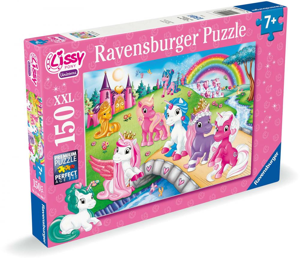 150 Teile Ravensburger Kinder Puzzle XXL Lissy Pony Die zauberhafte Welt der Lissy PONYs 12004008