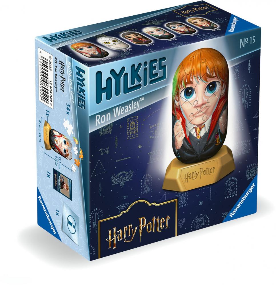 54 Teile Ravensburger 3D Puzzle Hylkies Harry Potter Ron Weasly Sammelfigur 12008002