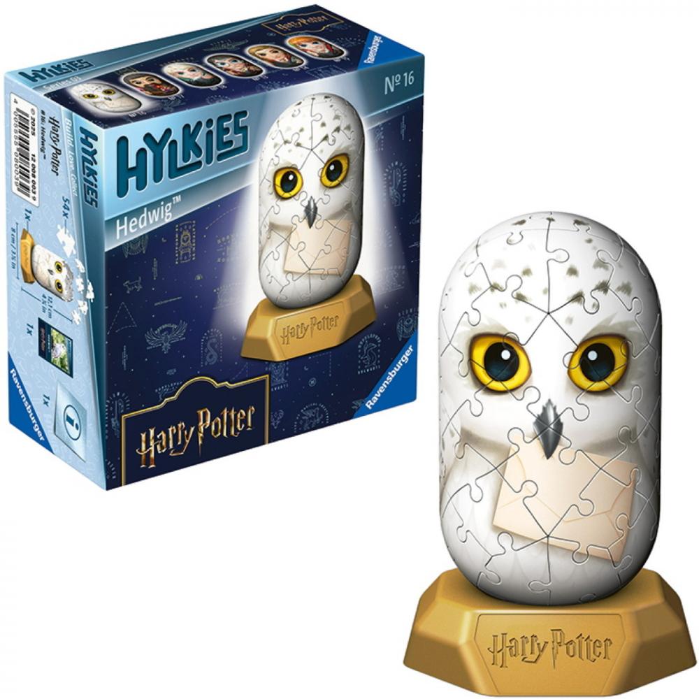 54 Teile Ravensburger 3D Puzzle Hylkies Harry Potter Hedwig Sammelfigur 12008003