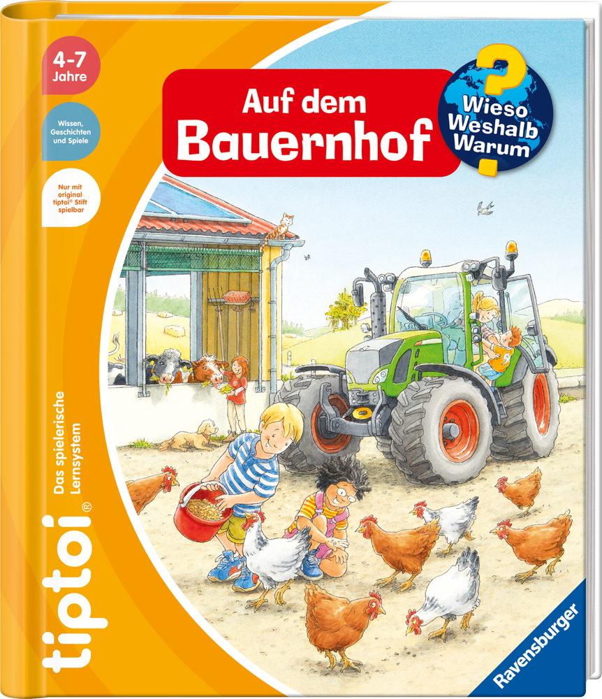 Ravensburger tiptoi Starter-Set Stift und Buch Auf dem Bauernhof 00114