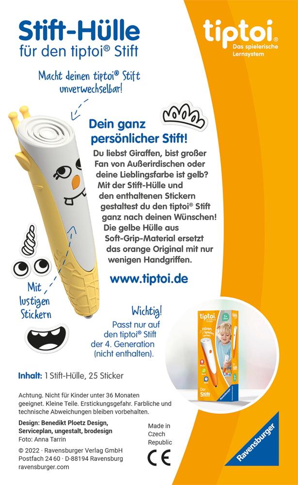 Ravensburger tiptoi Stifthülle zum Wechseln gelb für den tiptoi Stift 00152