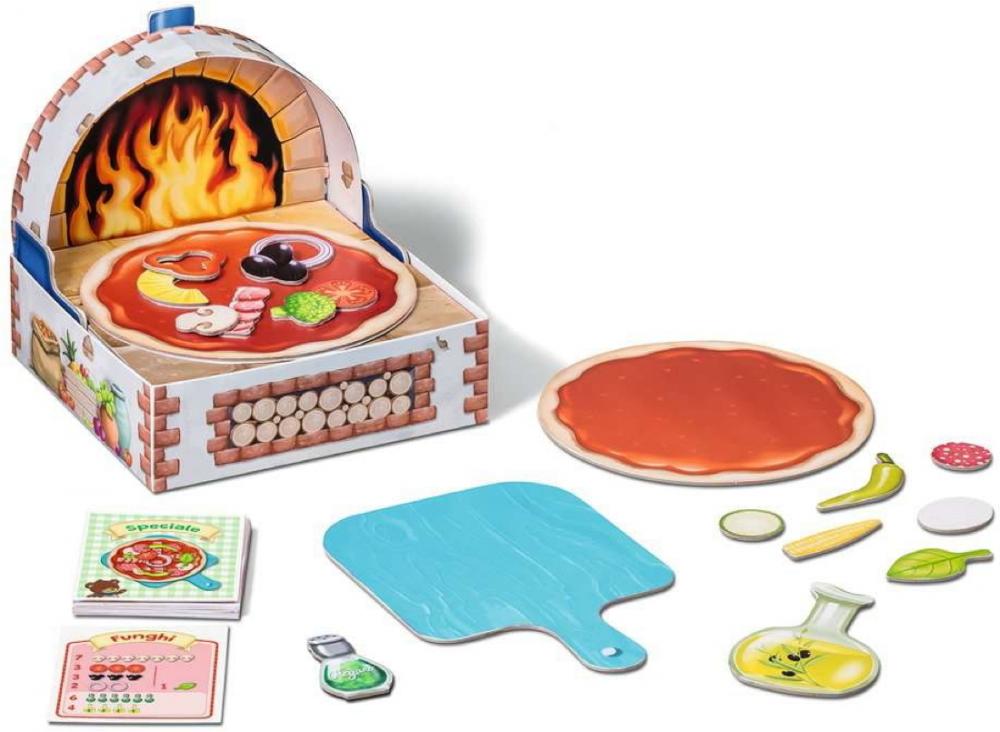 Ravensburger ministeps Lernspiel 1, 2, 3 Pizzabäckerei Zählenlernen 04586