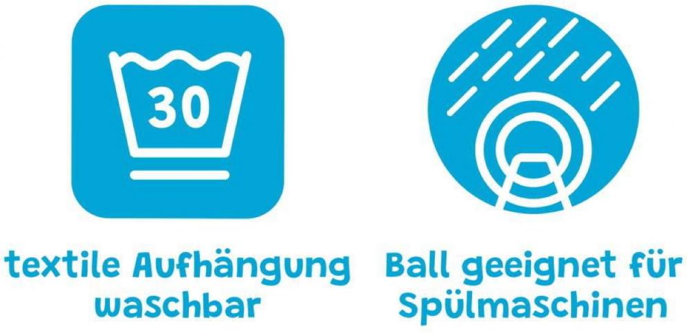 Ravensburger ministeps Babywelt Greif- und Beißball baliba Clip & Go grün 04592