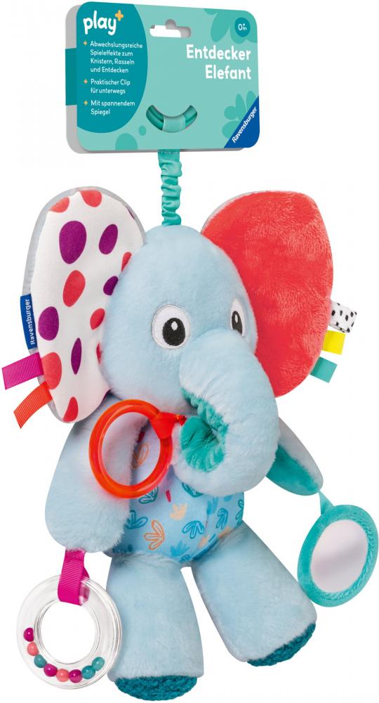 Ravensburger Babywelt Hängefigur Play+ Entdecker-Elefant 04855